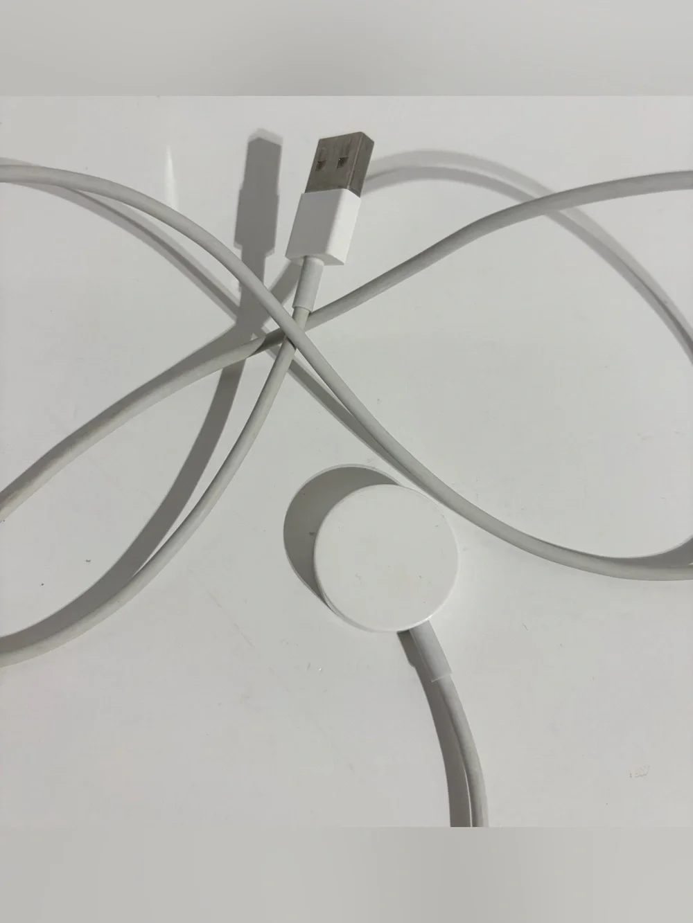 Apple Genuine A2056 USB-A Magnetic Watch Charger Dock 1M 3.3ft White OEM